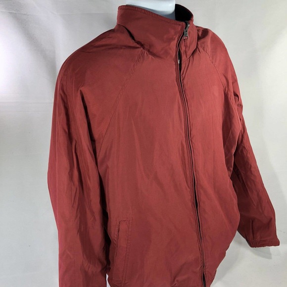 MUNSINGWEAR REVERSIBLE JACKET LARGE FLEECE FULL ZIP MOCK NECK LONG SLEEVE COAT - Picture 12 of 16